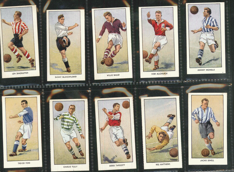 Thomson D C - Famous Footballers (Wizard) - Set of 25 - Click Image to Close