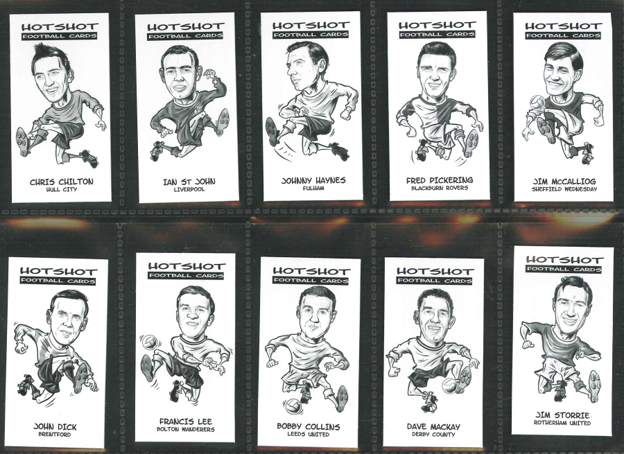 Hotshot Football Cards (Soccer Stars of the 1960s) 2008