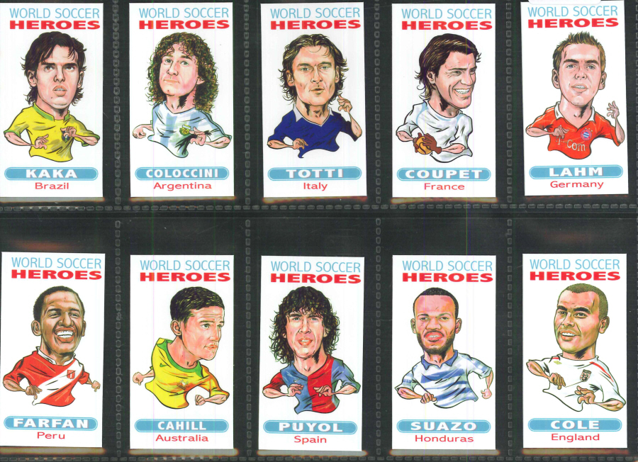 World Soccer Heroes 1st Series 2009