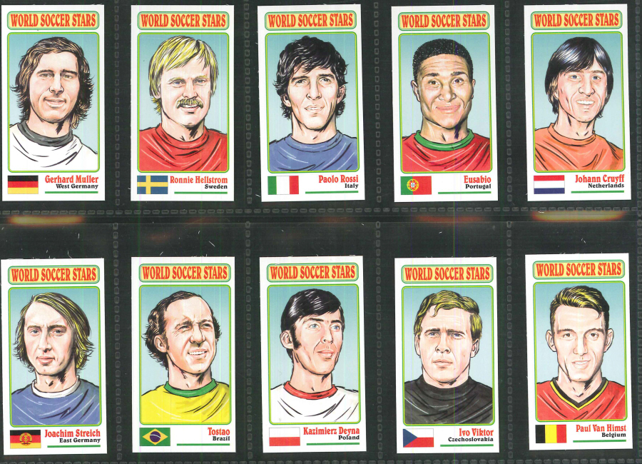 World Soccer Stars (1960s to 1980s) 2013 - Click Image to Close