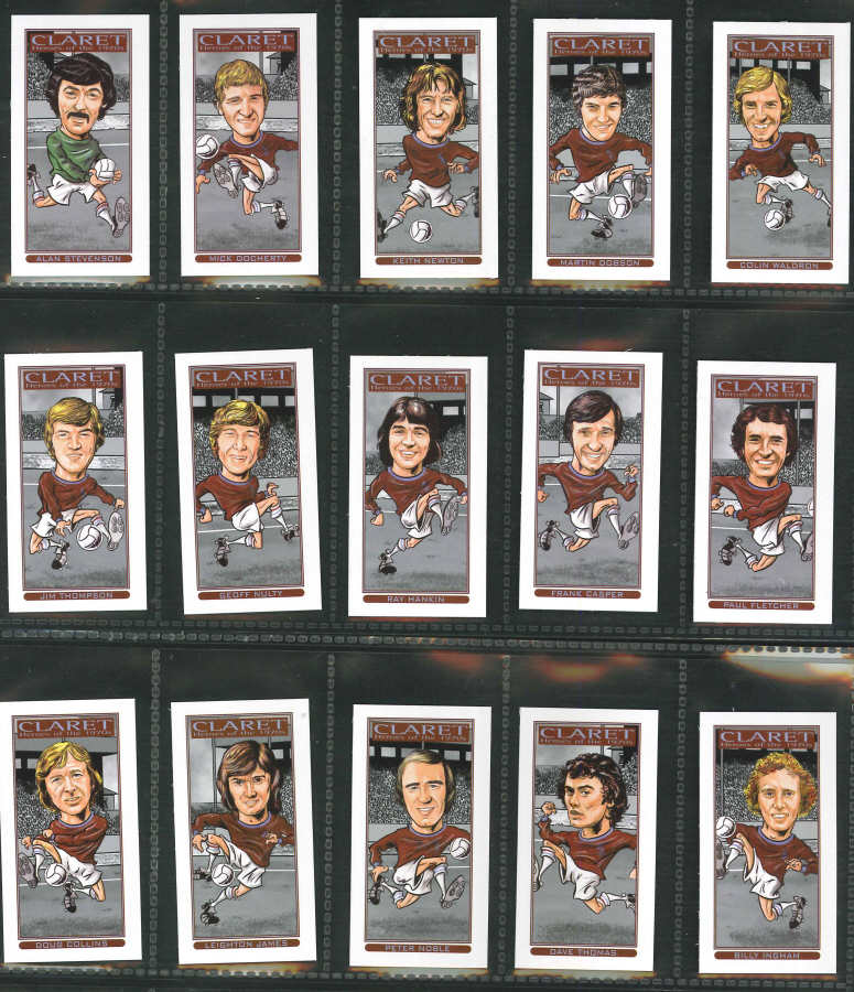 Claret Heroes of the 1970s (Burnley F.C.) 2008 - Click Image to Close