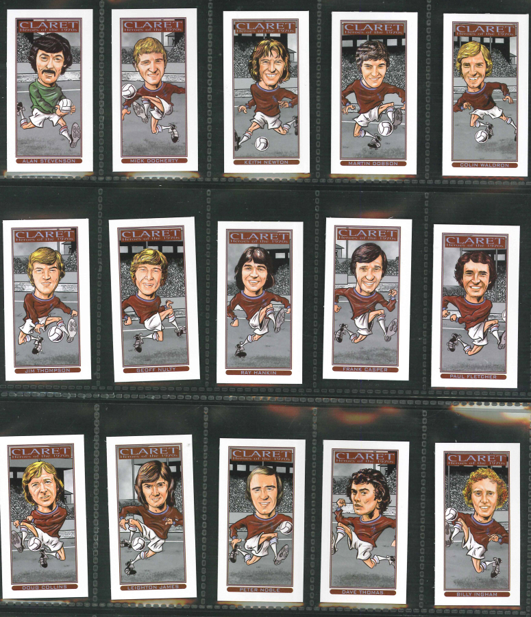Claret Heroes of the 1970s (Burnley F.C.) 2008