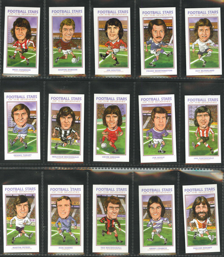 Football Stars of the Seventies 1st Series 2002