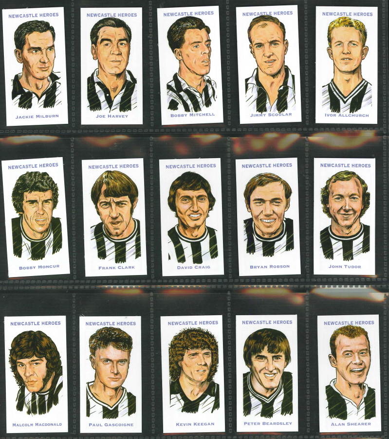 Newcastle Heroes Post War Toon Legends 2004