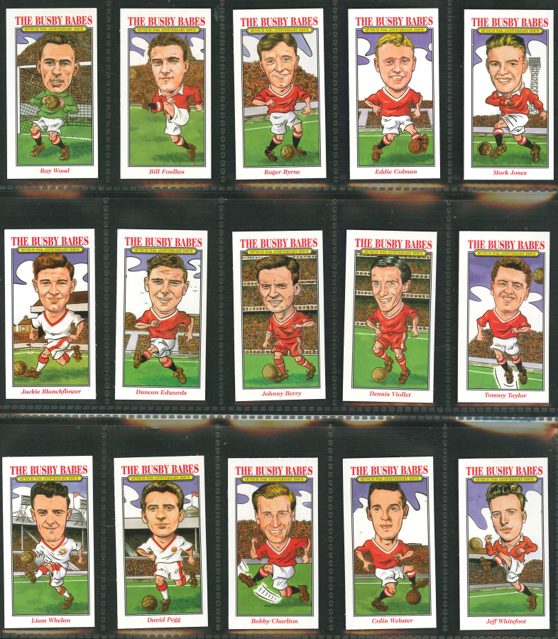 The Busby Babes 1st Series (Manchester United Footballers) 2002