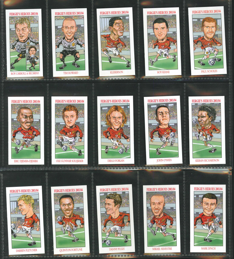 Fergies Heroes 2003/04 (Manchester United Footballers) 2003