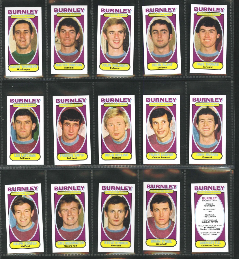 Burnley (Footballers of the 1960s) 2011 - Click Image to Close