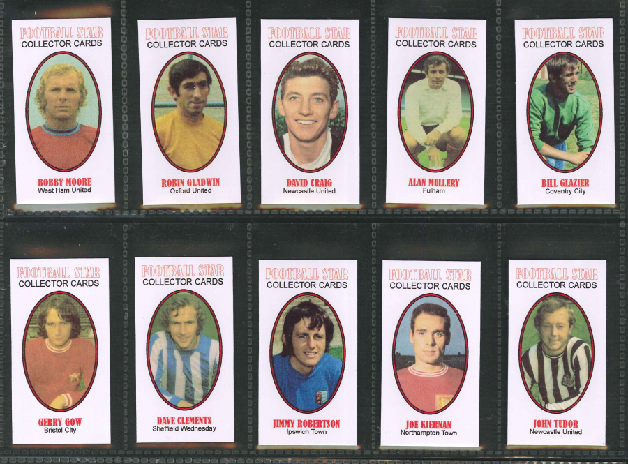 Football Star Collector Cards 2010