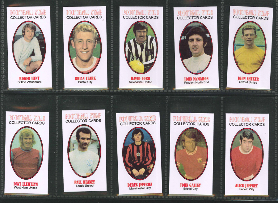 Football Star Collector Cards 2010