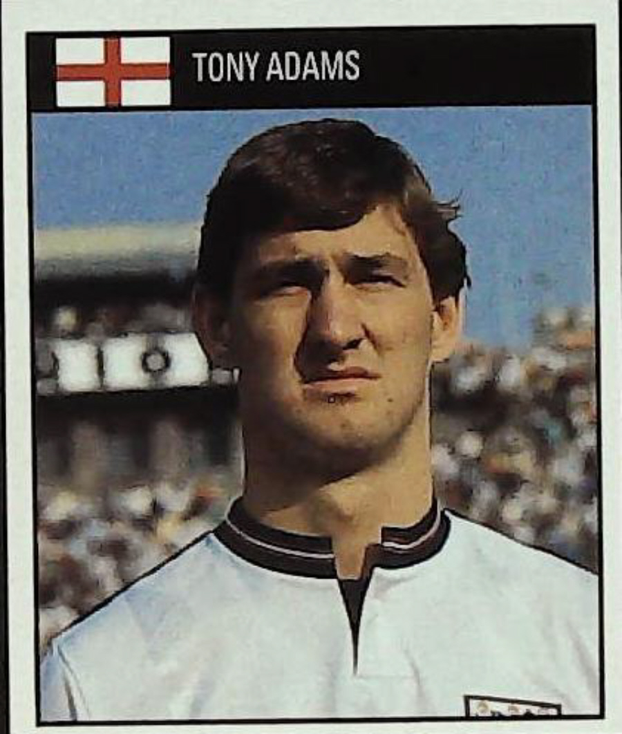 Orbis Italia 90 Football Stickers Blue Back No 56 TONY ADAMS