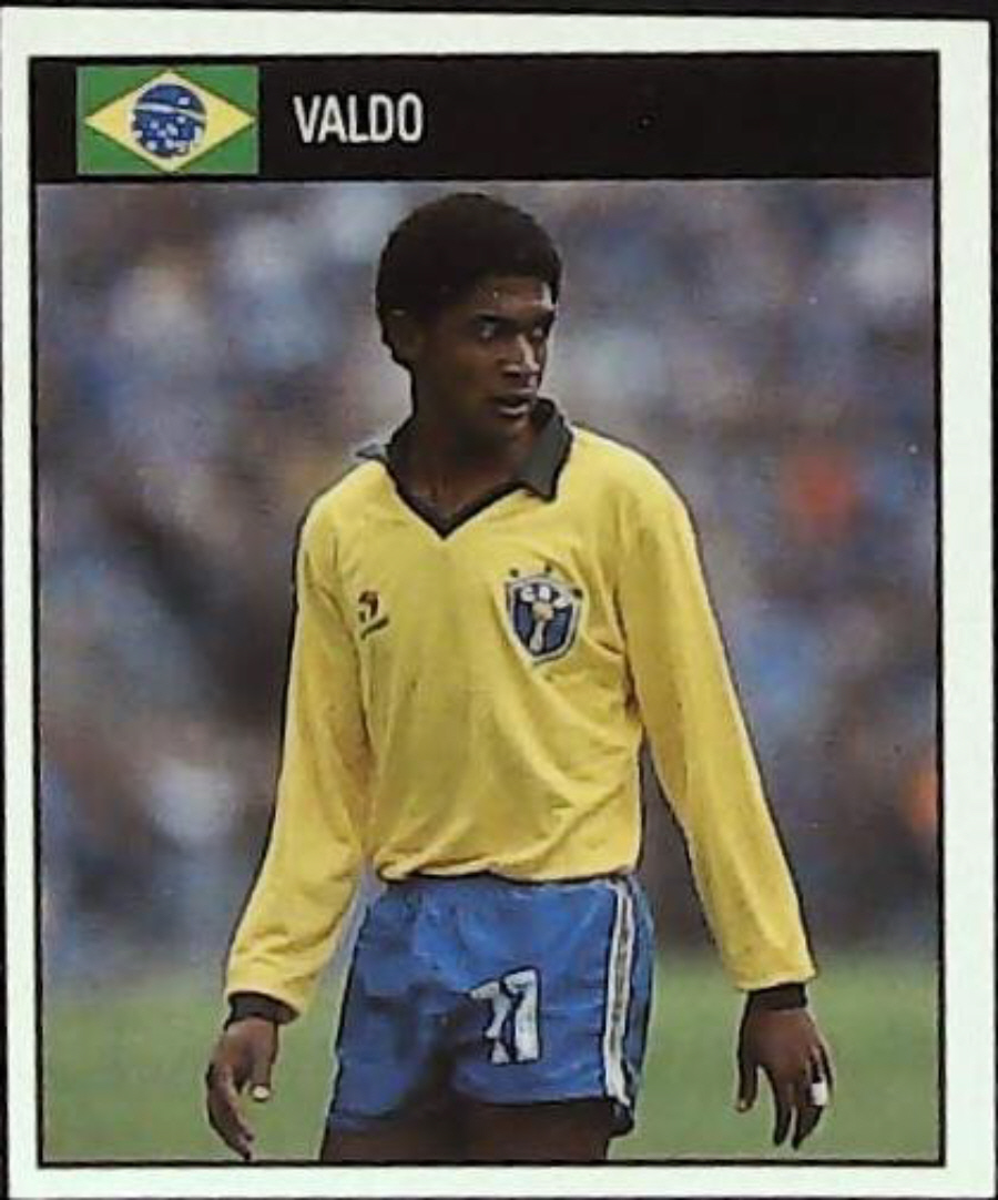 Orbis Italia 90 Football Stickers Blue Back No 93 VALDO