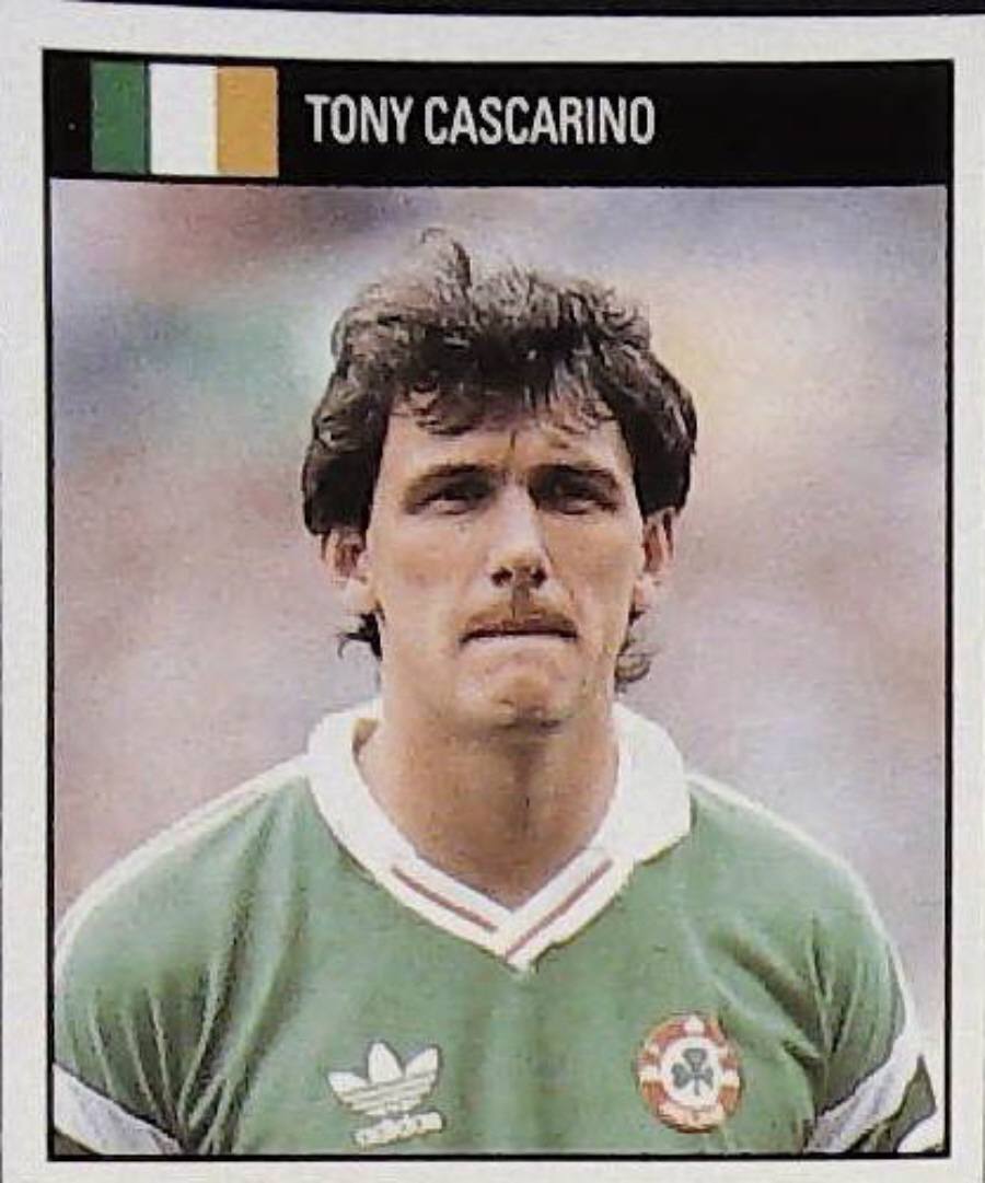 Orbis Italia 90 Football Stickers Blue Back No 188 TONY CASCARINO