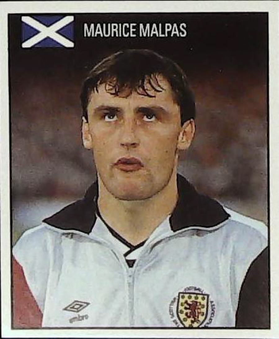 Orbis Italia 90 Football Stickers Blue Back No 108 MAURICE MALPAS - Click Image to Close