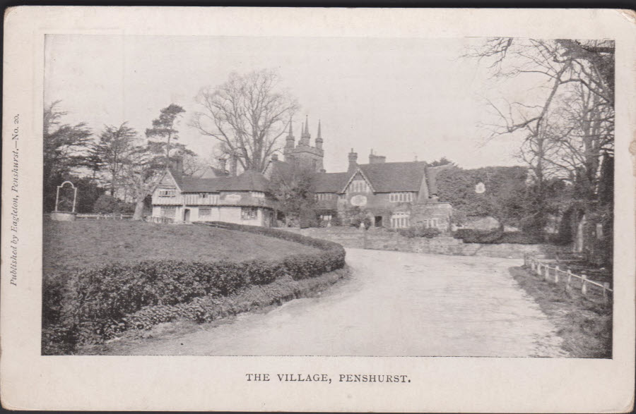 Postcard - The Village, Penshurst, Kent
