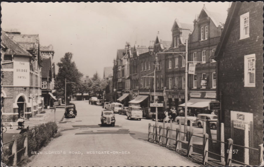 Postcard - St. Mildred's Road, Westgate on Sea, Kent - Real Photo