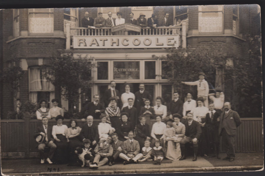 Postcard - Rathcoole Boarding House Margate - Real Photo - Click Image to Close