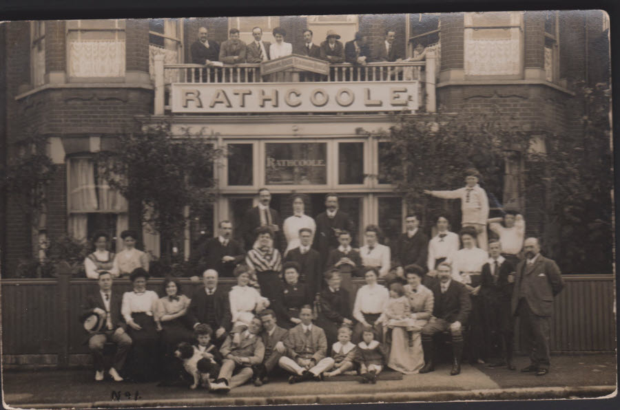 Postcard - Rathcoole Boarding House Margate - Real Photo