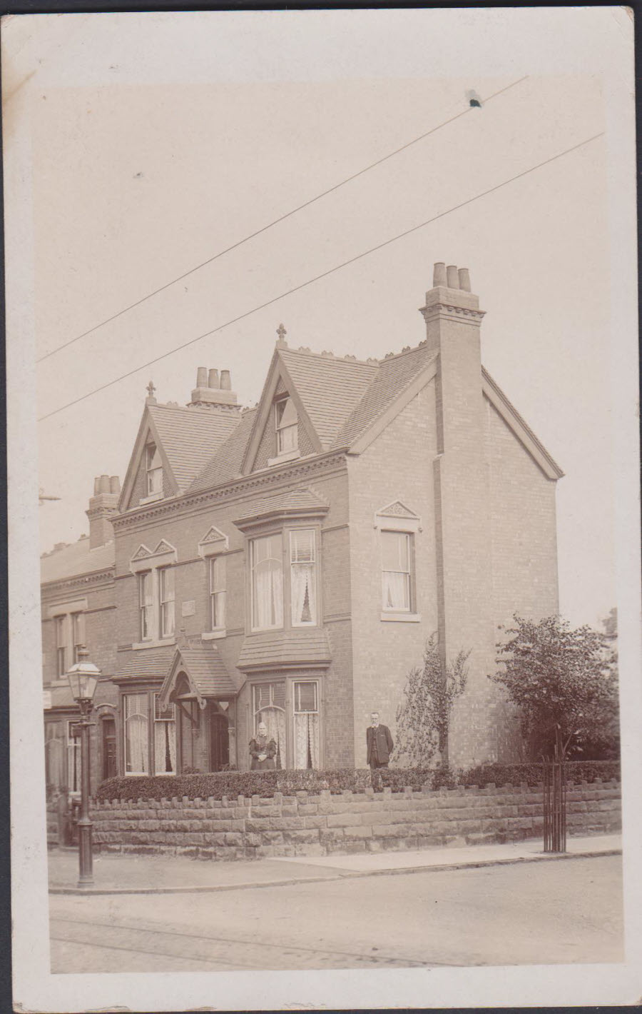 Postcard Birmingham Hay Mills Gladys Road Corner