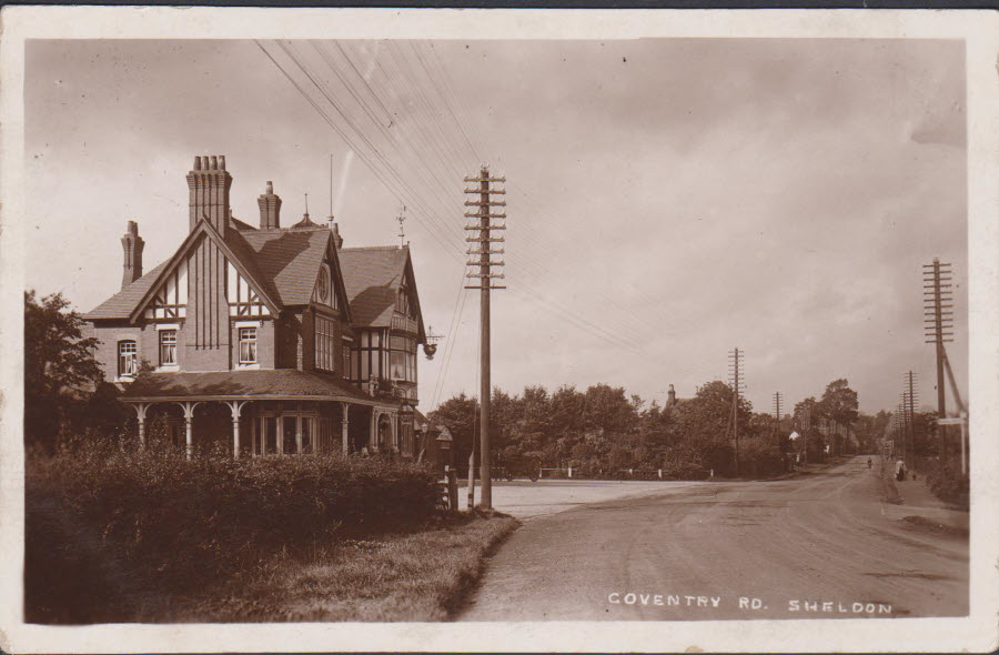 Postcard Birmingham Stechford Wheatsheaf Hotel Real Photo