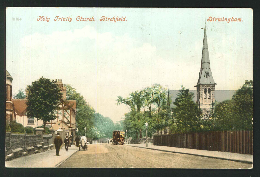Postcard Birmingham - Holy Trinity Church, Birchfield