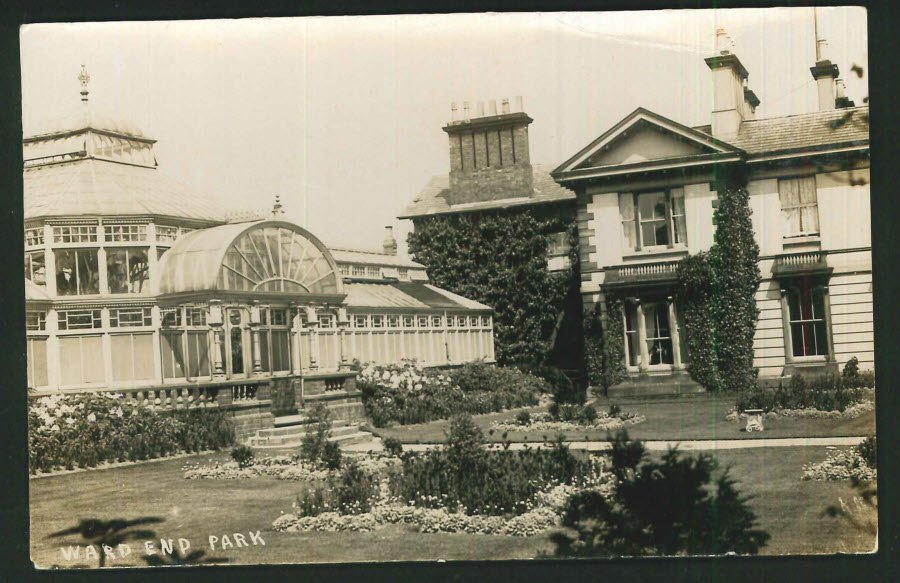 Postcard - Birmingham - Ward End Park Real Photo - Click Image to Close