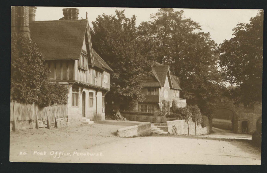 Postcard Kent Post Office Penshurst Real Photo