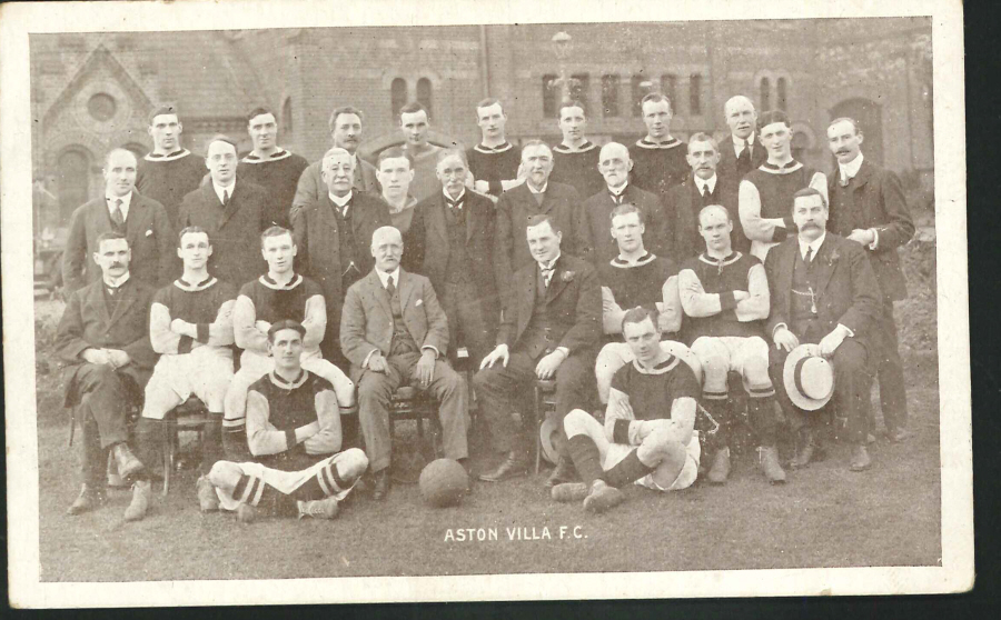 Postcard - Aston Villa Football Club, Birmingham