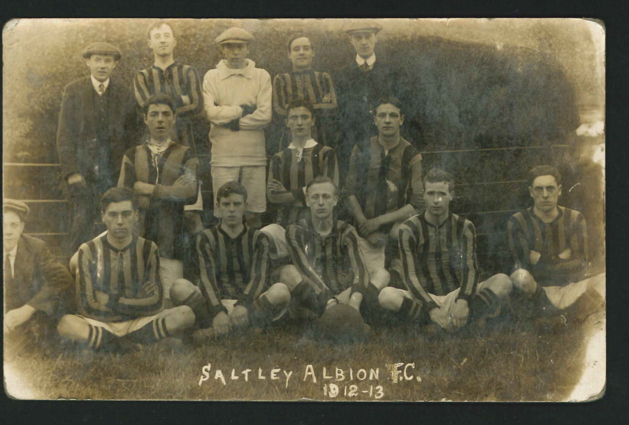 Postcard - Saltley Albion Football Club, 1912-13, Birmingham