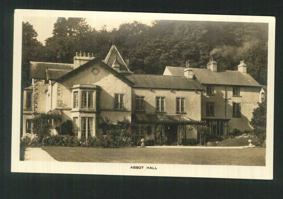 Postcard Lancashire - Abbot Hall, Grange over Sands