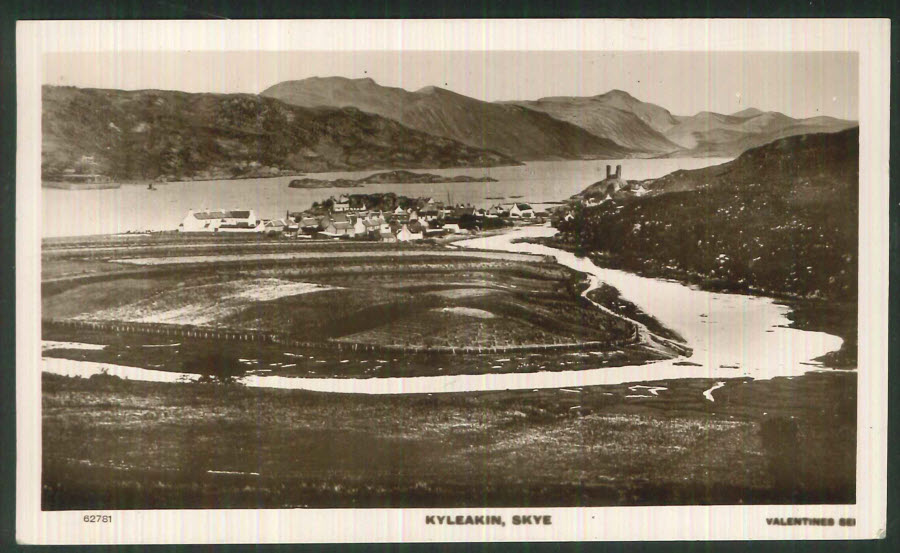 Postcard Scotland - Kyleakin, Skye 1912 Real Photo
