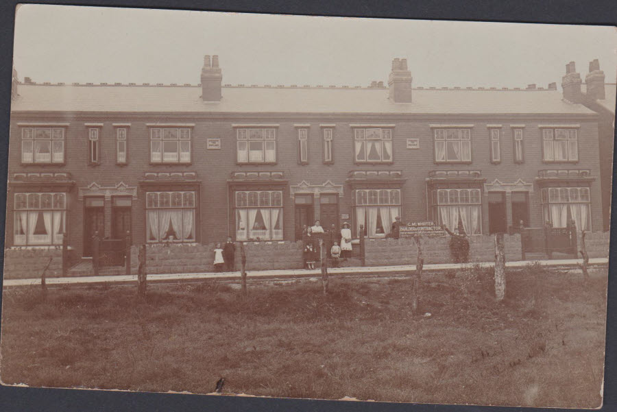 Postcard - St.Agatha's Road Ward End, Birmingham c1910