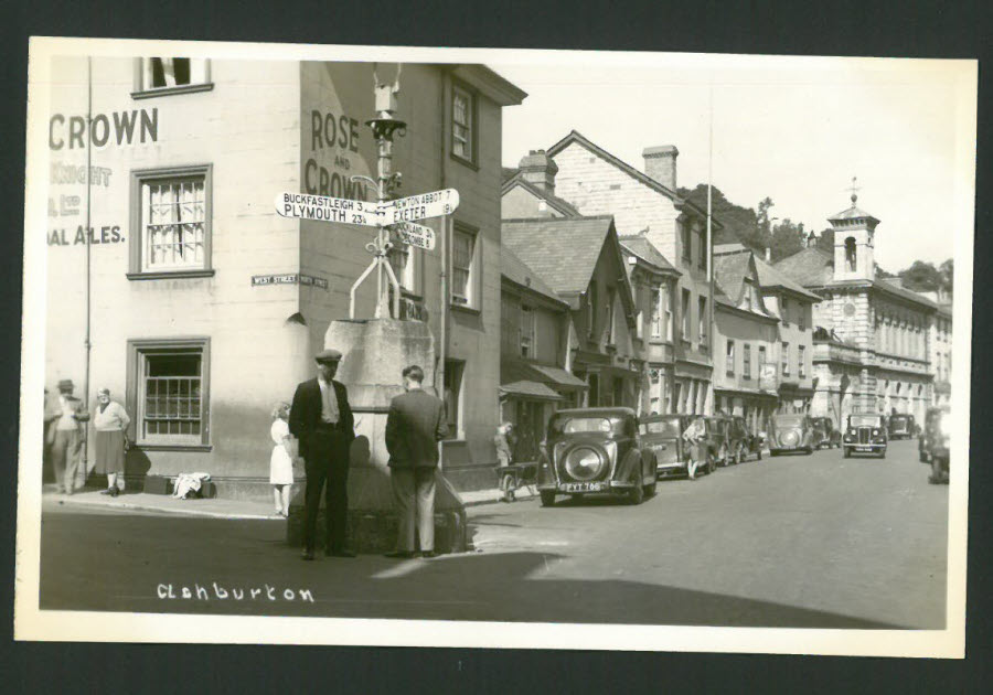 Postcard Devon - Ashburton Real Photo