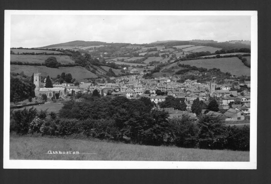 Postcard Devon - Ashburton Real Photo