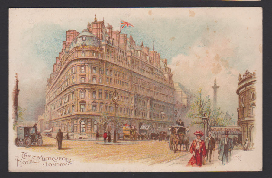 Postcard London - Hotel Metropole