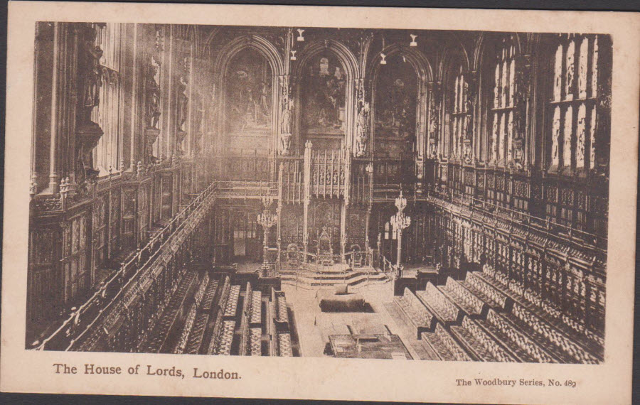Postcard London - House of Lords