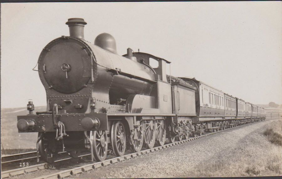 Postcard - Railways - Down Scotch Express Wolverine at Shap