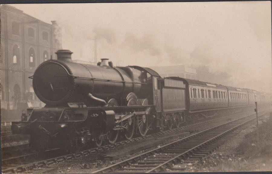 Postcard - Railways- Down at Kensal Green King George 111