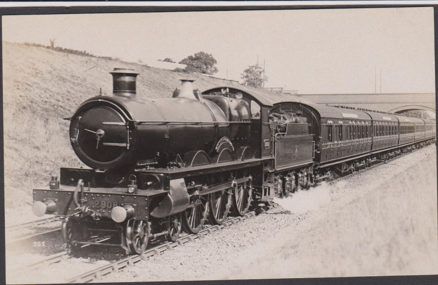 Postcard - Railways - Down Birmingham Lady of Quality at Park Royal - Click Image to Close