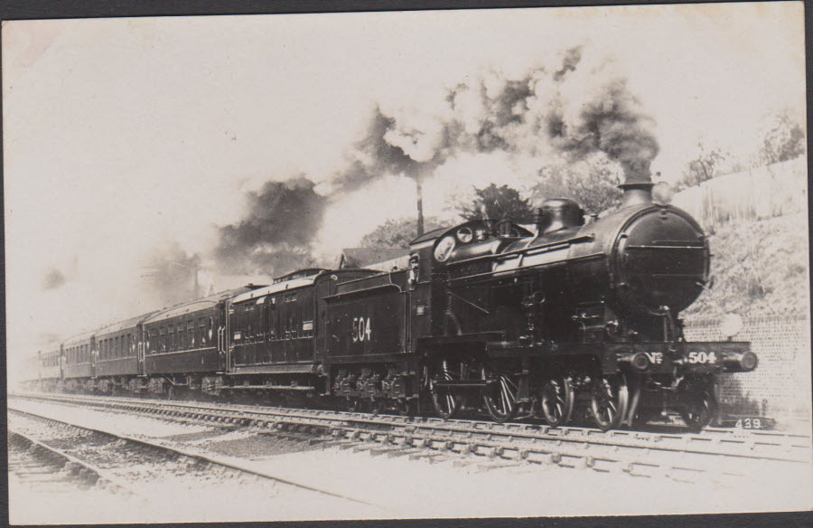 Postcard - Railways - Thanet Pullman at Bickley