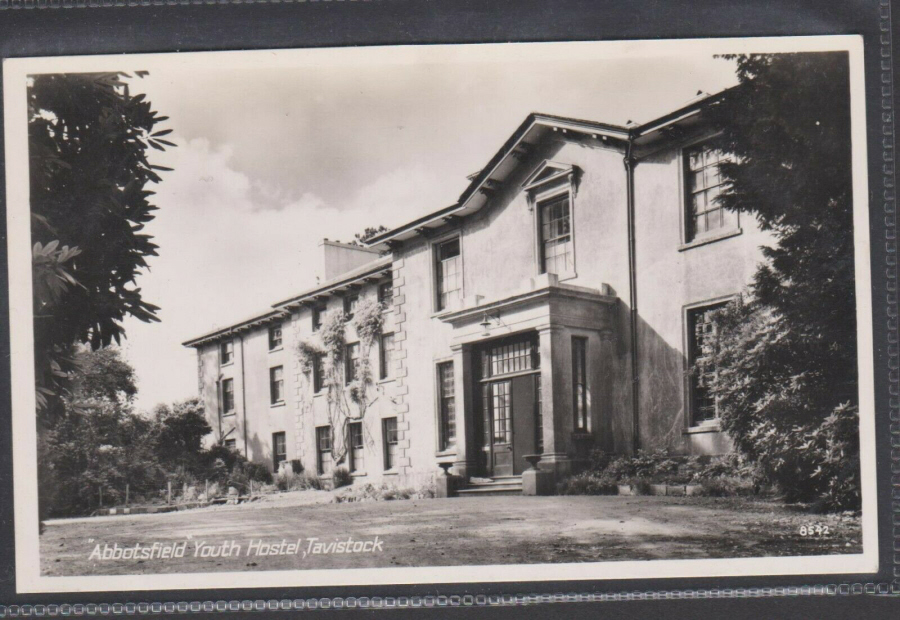 Postcard Youth Hostel - Abbotsfield, Tavistock - Real Photo c1950