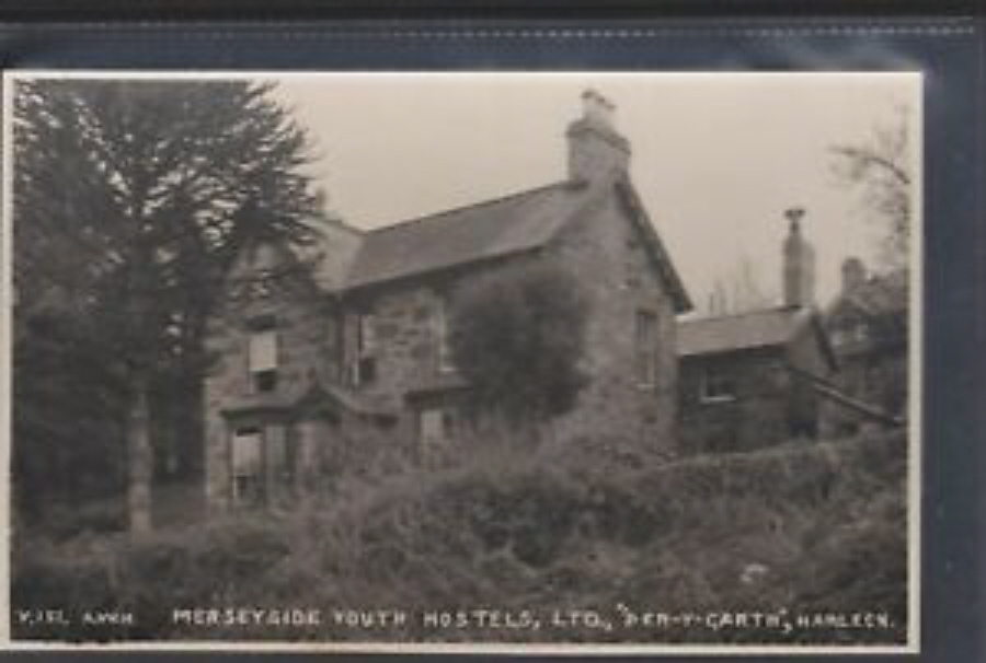 Postcard Youth Hostel - Pen-y-Garth Harlech - Real Photo c1950 - Click Image to Close