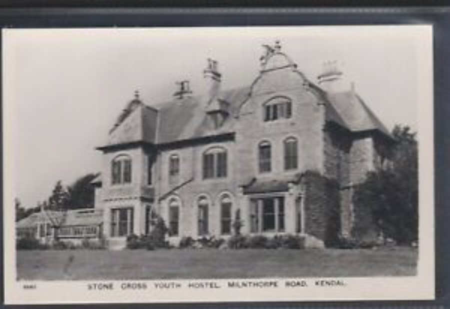 Postcard Youth Hostel - High Cross, Cumbria - Real Photo c1950 - Click Image to Close