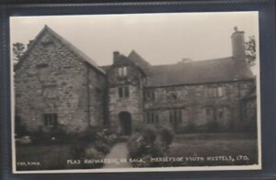 Postcard Youth Hostel - Plas Rhiwaedog, Bala - Real Photo c1950 - Click Image to Close