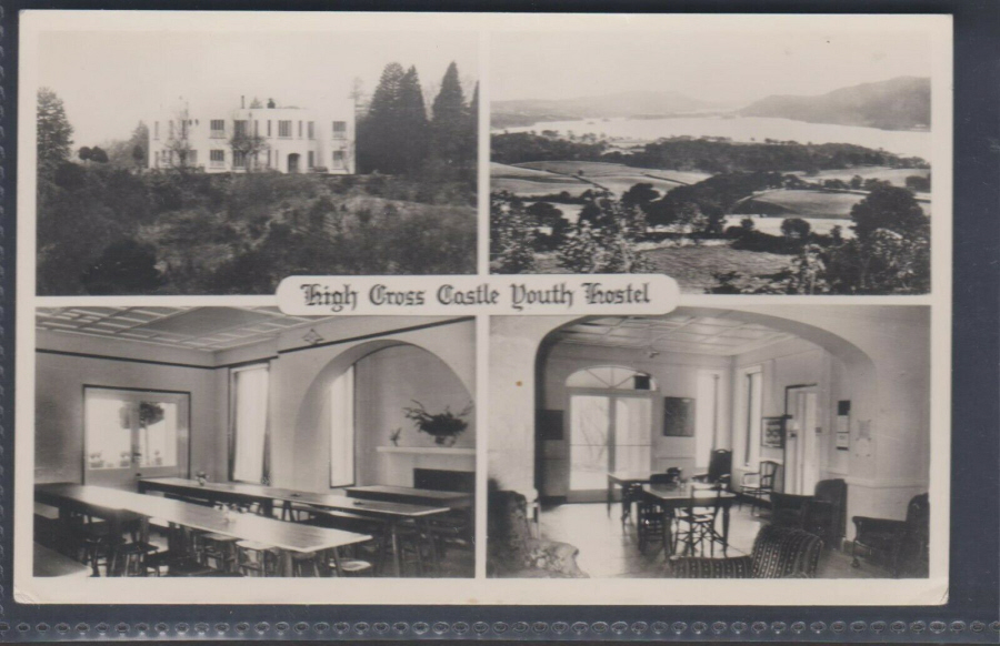 Postcard Youth Hostel - High Cross Castle, Cumbria - Real Photo c1960 - Click Image to Close