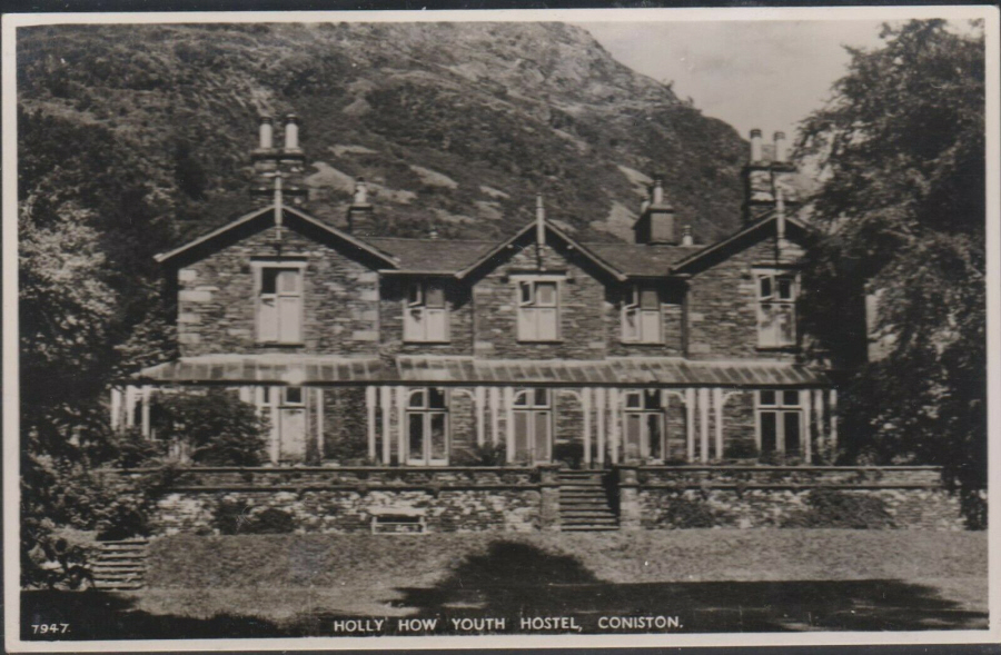 Postcard Youth Hostel - Holly How, Coniston- Real Photo c1950 - Click Image to Close