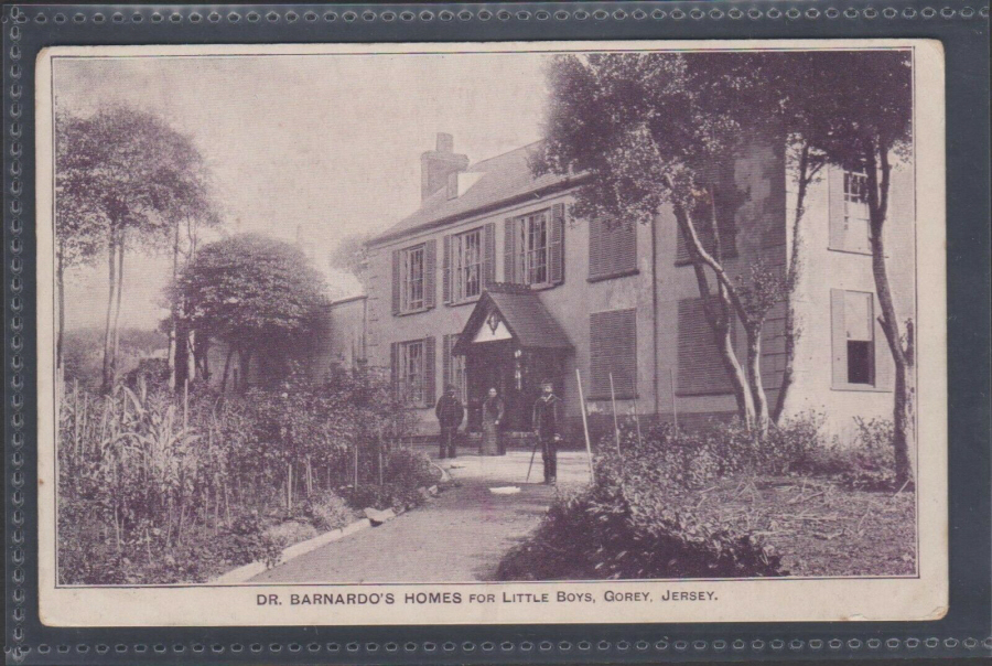 Postcard Dr Barnardo's Homes. - Gorey, Jersey - Click Image to Close