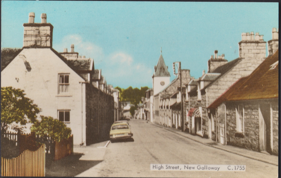 Postcard - Scotland- High Street,Near Galloway