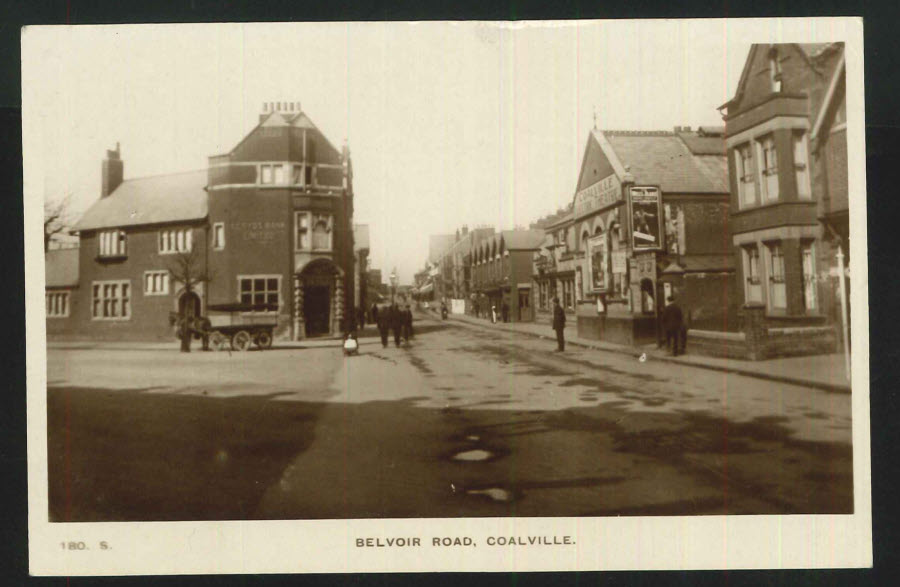 Postcard R P Coalville Leicestershire Belvoir Road Picture House - Click Image to Close