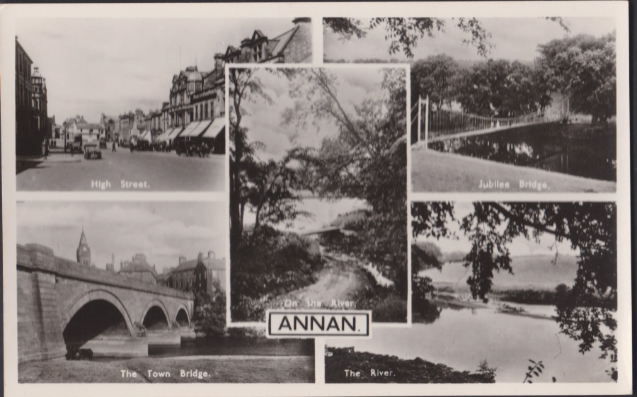 Postcard - Scotland- ANNAN different