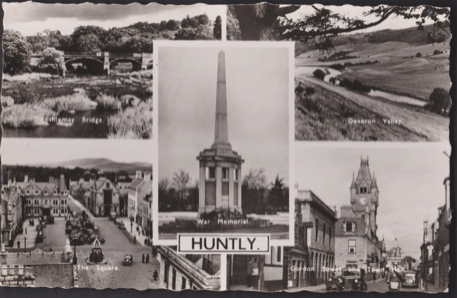 Postcard - Scotland- Huntly, Aberdeen